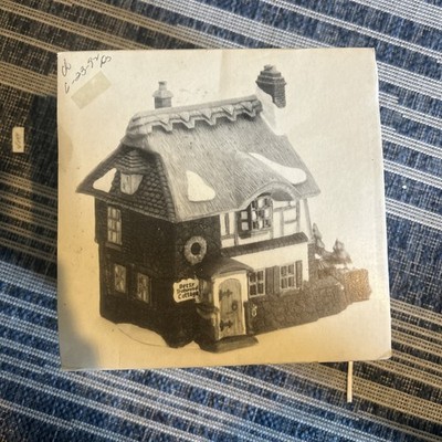 Vintage Department 56 Dickens Village Betsy Trotwoods Cottage David Copperfield 
