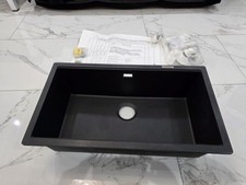 Brand New Quartz Black Kitchen Sink  77cm × 44cm