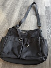 Kate Spade Black Nylon Diaper Bag Baby Tote Multi Pocket Diaper Bag