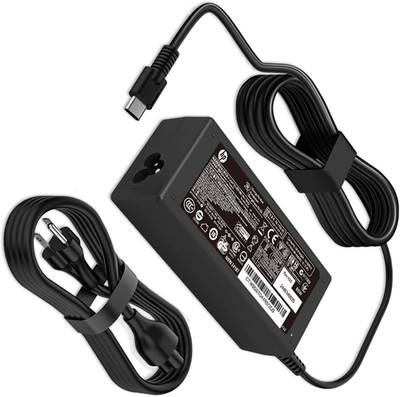 OEM Genuine 45W USB-C Type-C Adapter Laptop Charger For HP TPN-CA01 814838-002