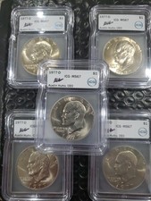 1977-D Eisenhower Dollar ICG MS67  Below Dealer Bid/Ask Wholesale 1.8K-2.5K