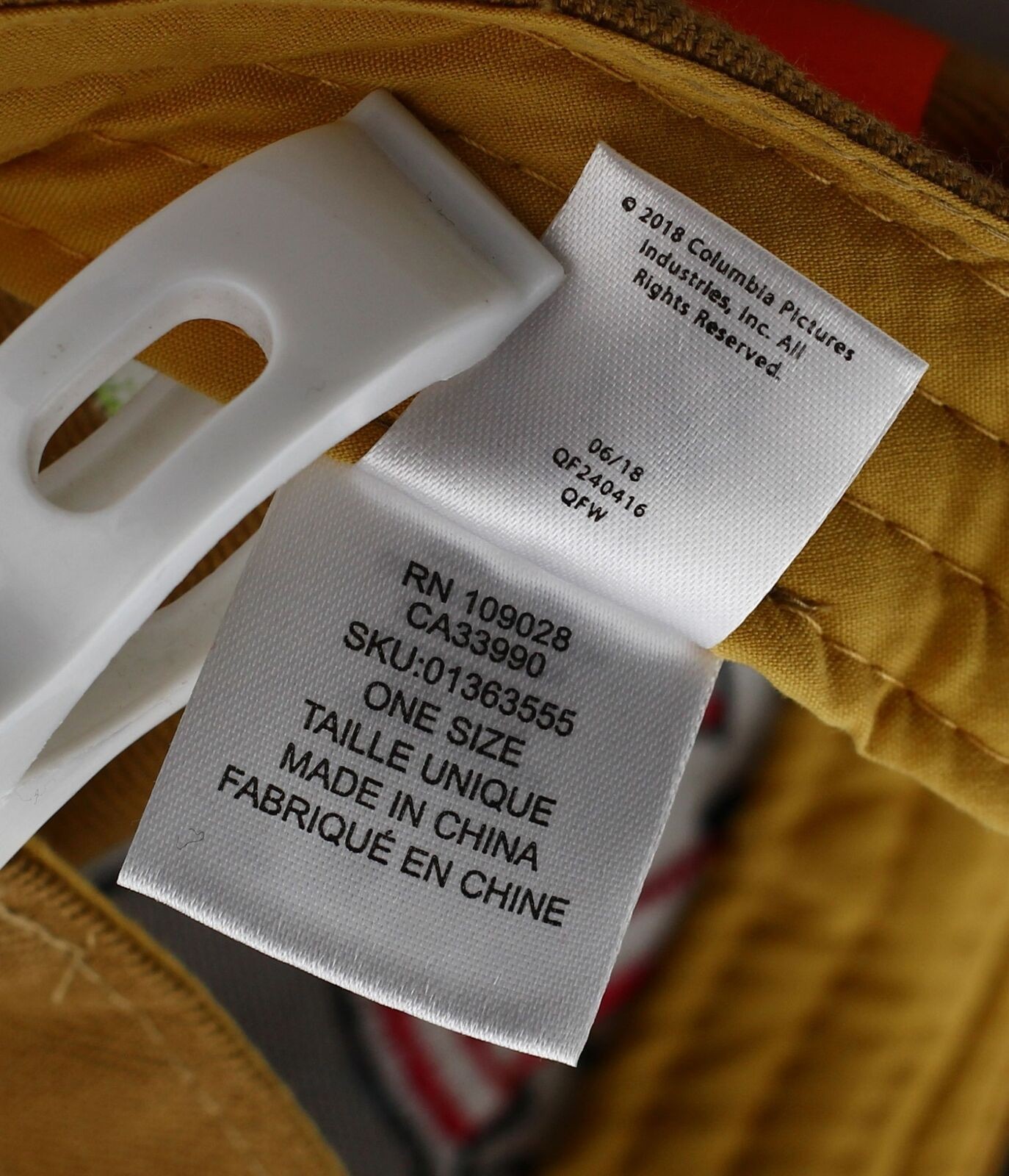 2018 Concept One Ghostbusters Hat Cap Orange Stri… - image 8