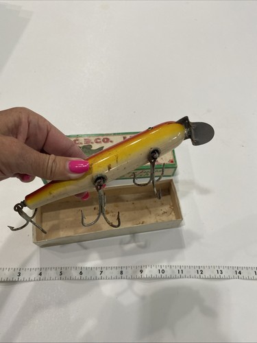 Vintage THE Creek Chub Bait Company Lure C.C.B.C.O. PIKIE 230 FISHING - Picture 7 of 16