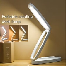 Dimmable LED Desk Light Touch Sensor Table Office Home Reading Lamp Rechargeable