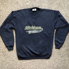 Vintage Lee Michigan Wolverines Made In USA Adult Large Crewneck Sweater U of M