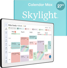 Skylight Calendar Max: 27-Inch Smart Digital Calendar Chore Chart, Family Orga