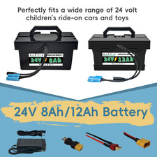 24Volt 8Ah 12Ah Replacement Battery for Dynacraft 24V UTVs 24V Lithium Battery