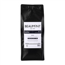 Beaumont No.2 Santos Ground Coffee Omni Grind 100% Arabica Hand Roasted 1kg 32.50 per kilo