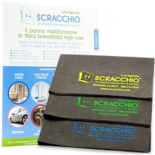 Scracchio L'Originale, il Panno Magico in Microfibra Brevettata con Durata +5 an