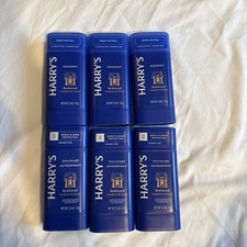 6 Pack Harry's Aluminum Free Deodorant Men Redwood Evergreen  Thyme Fast Ship