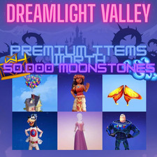 ⭐ Dreamlight Valley - Premuim Items up to 50k MOONSTONES ⭐ ALL PLATFORMS ⭐