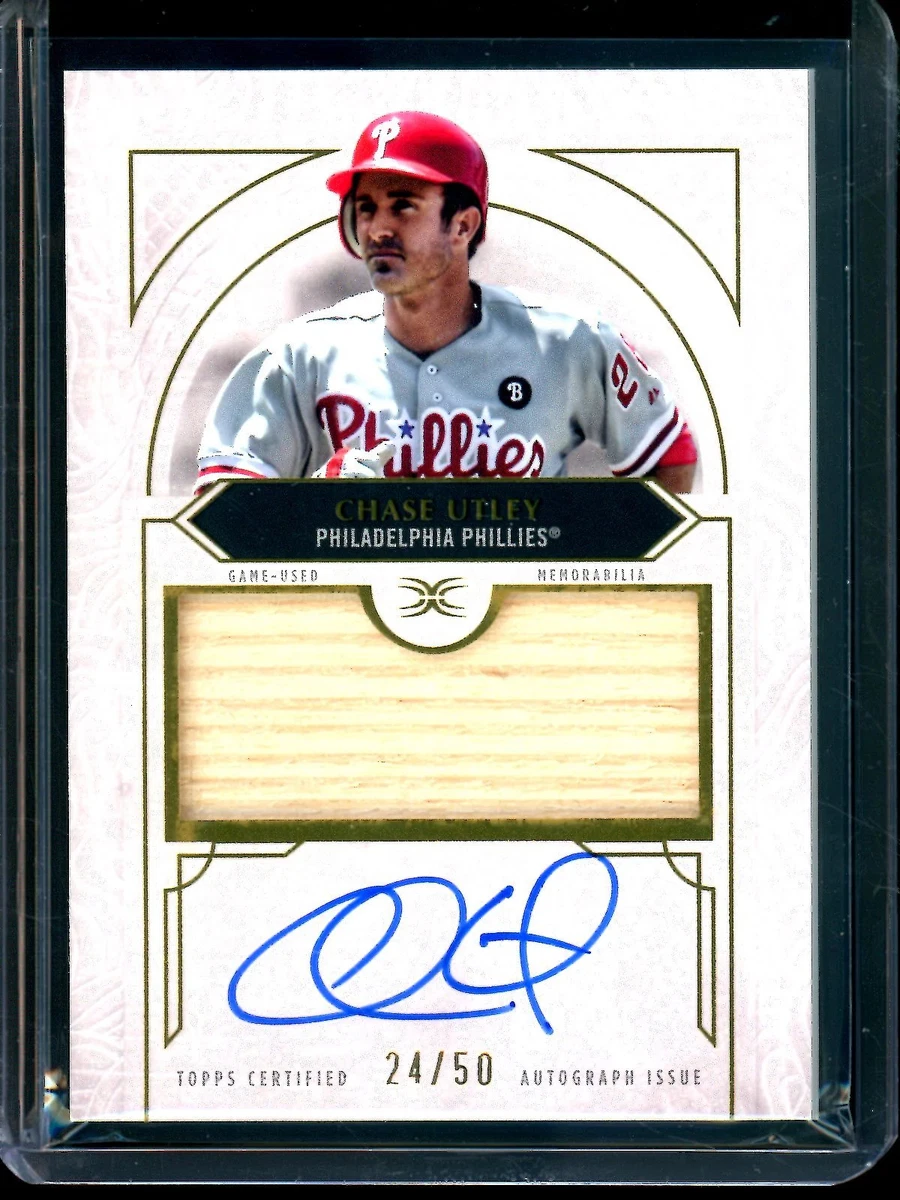 買取 沖縄 2025 Emanate Chase Utley サイン フィリーズ