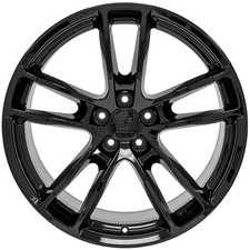 20 Gloss Black Wheel Fits 2005-2008 Dodge Magnum - Rvo2730
