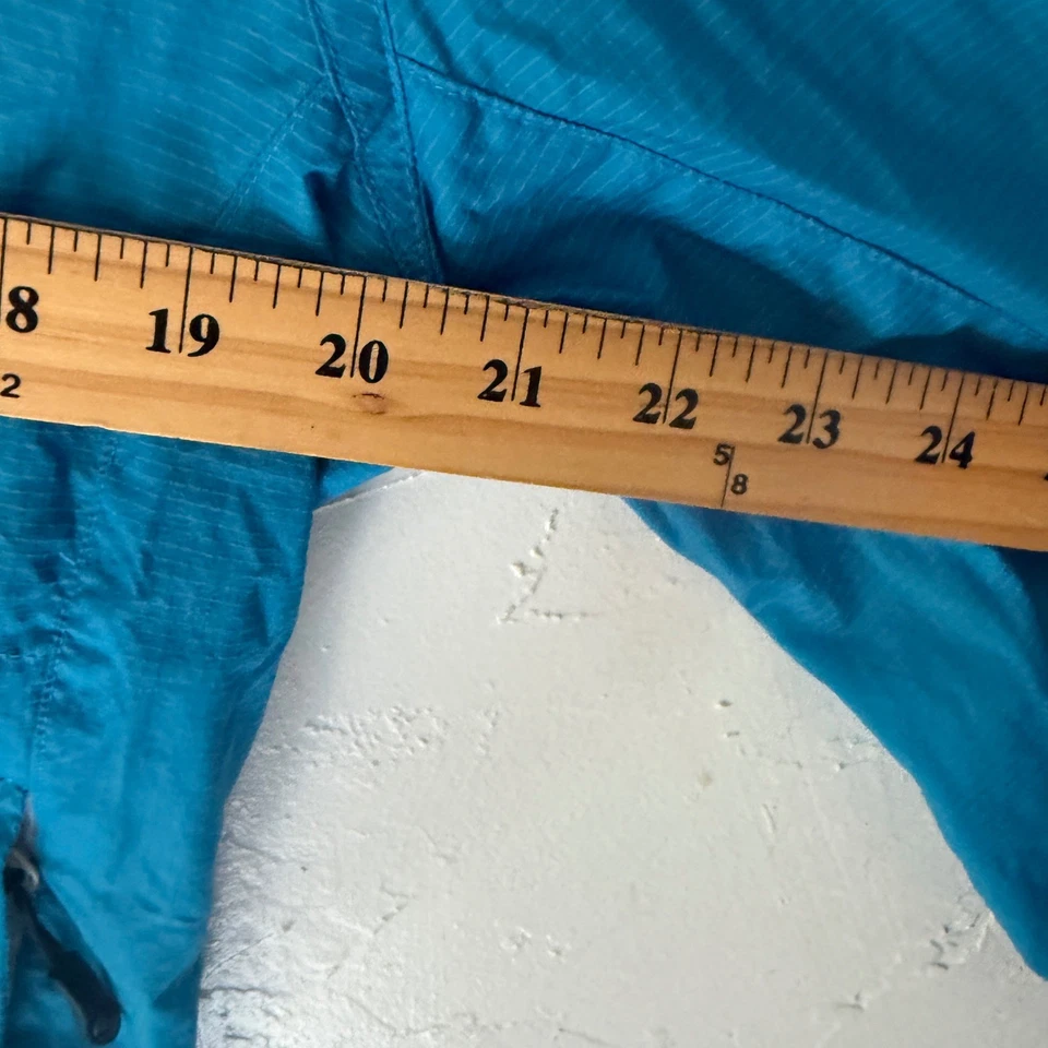 Chaqueta cortavientos ligera con capucha Loki azul ropa deportiva talla L exterior senderismo Foto 4 de 4