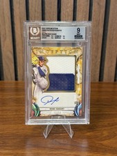 2025 Topps Inception ROKI SASAKI RC /50 Gold JUMBO ROOKIE RPA BGS 9, Auto 10