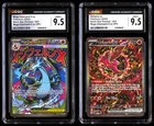 CGC 9.5 SET Mega Charizard ex 023 Oricorio ex 024 Phantasmal Flames UPC Promo