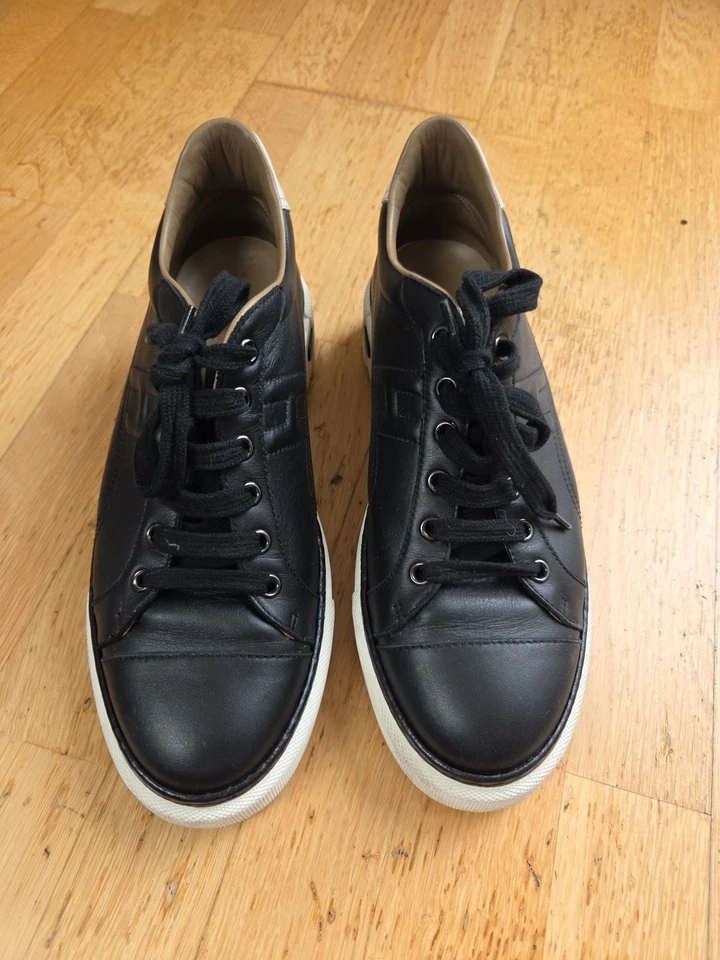 Hermes Polo Sneakers Schuhe Gr. 39 Black Damen - Bild 2 von 4