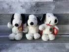 Vintage Snoopy Daisy Hill Welpen SNOOPY-BELLE-SPIKE 9 Zoll Plüsch Maskottchen