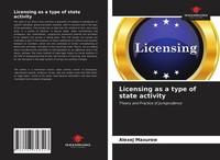 Alexej Maxurow | Licensing As A Type Of State Activity | Taschenbuch | Englisch