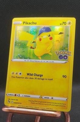 Pikachu 028/078 Pokémon GO Promo Holo Pokemon Gamestop Game Stop