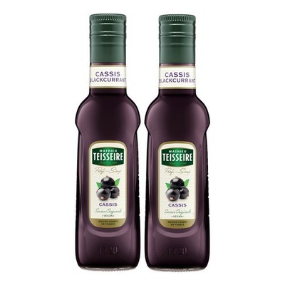 Mathieu Teisseire Getränke-Sirup Cassis 0,25L (2er Pack)