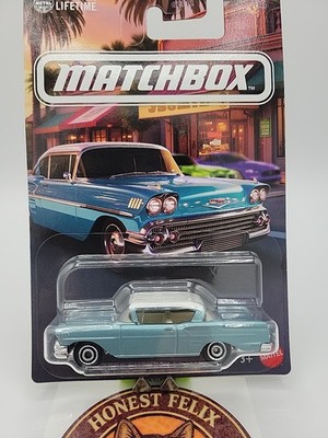 希少　海外　Matchbox Specials ミニカー Matchbox 1958 Chevrolet Impala Local Cruisers #1 Blue | eBay