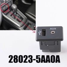AUX USB Auxiliary Port Panel 280235AA0A for Nissan Murano Altima 2015 to 2018