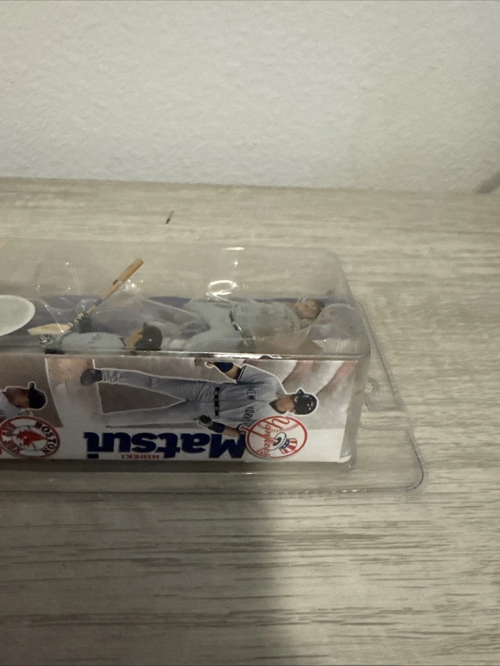 Hideki Matsui NY Yankees Curt Schilling Boston Red Sox McFarlane 2 Pack Figures - Image 4 of 4