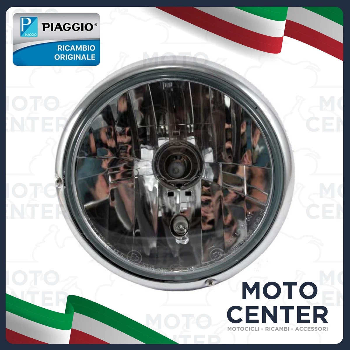 Projecteur complet original Piaggio pour Liberty 4T 2v 125 - 2009