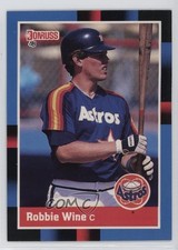 1988 Donruss Robbie Wine (Last Line Begins with Former) #508 1h8p