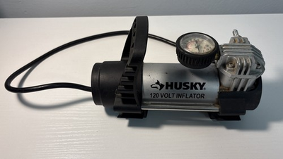 #ad Husky 120 Volt Inflater with Power Cord No Air Hose Parts Repair $11.95