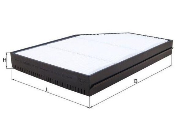 Mahle Innenraumfilter Pollenfilter Filter Innenraumluft LA 1006-image