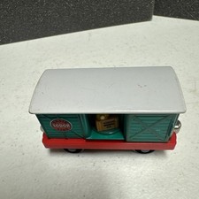 Thomas Limited 2003 Sodor Mining Box Car w/ Slide Door / Magnetic Couplers