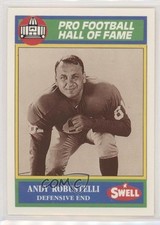 1990 Swell Pro Football Hall of Fame Andy Robustelli #43 HOF 1m8