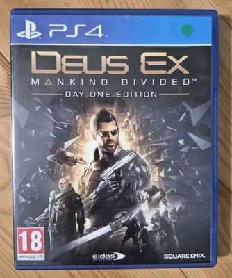 Deus Ex Mankind Divided - PS4 - Sony Playstation 4 - Spiel in OVP - Sehr Gut  