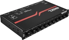 DS18 EQX7 7-BAND GRAPHIC EQUALIZER 1/2 DIN EQ w/HIGH-LEVEL INPUT & AUTO TURN-ON