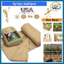 40 Inch x 15 Feet Burlap Fabric Roll Natural Jute for Decorating DIY Projects