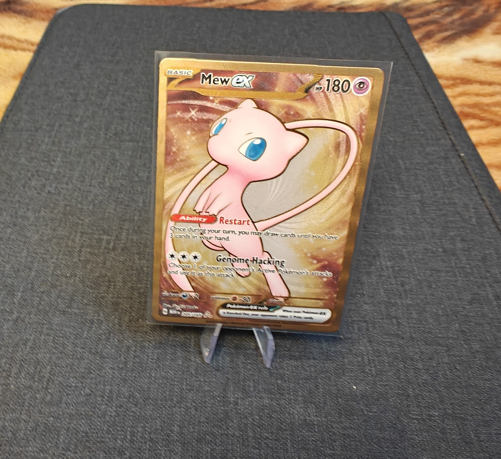 Mew EX 205/165 Metal Card SV Scarlet & Violet 151 Pokemon TCG
