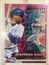 2022 Donruss Optic - Diamond Kings Mookie Betts #27 Pink Velocity Prizm /249