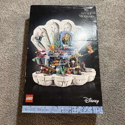 LEGO Disney 43225: The Little Mermaid Royal Clamshell | NEW & SEALED | RETIRED - Image 1 of 4