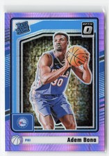 ADEM BONA #281 RC 2024-25 PANINI OPTIC 76ERS HYPER PINK