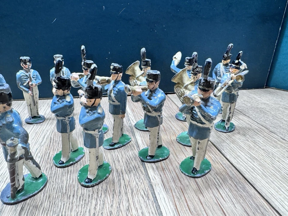 Timpo: Escasa banda de cadetes de West Point.  Posguerra c1950s. Sin caja Foto 3 de 4