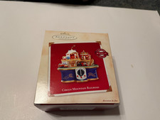Hallmark Keepsake Ornament 2002 Circus Mountain Railroad Light Motion Sound