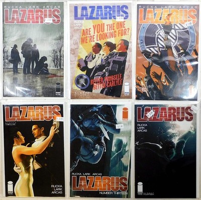 Lazarus Lot of 6 #7, 8, 9, 12, 13, 14 (2014) Image Comics 1st Print Comic Books