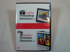 Adobe Photoshop Elements 4.0 Premiere Elements 2.0 w/Serial Numbers