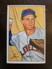 1952 Bowman Set-Break #187 Jim Hegan EX EX-MT No Creases Pittsburg Pirates