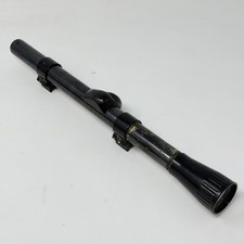 Vintage Weaver Marksman 4X Rifle Scope USA Black Optics Hunting Shooting