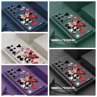 Disney Mickey Mouse Silicone Case for Samsung Galaxy S24-S20 Ultra