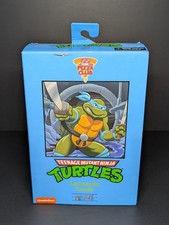NECA Teenage Mutant Ninja Turtles Pizza Club Leonardo Leads Figure Vol 13 - NEW