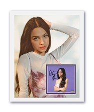 Olivia Rodrigo Autographed Signed 11x14 Framed CD Photo Sour ACOA